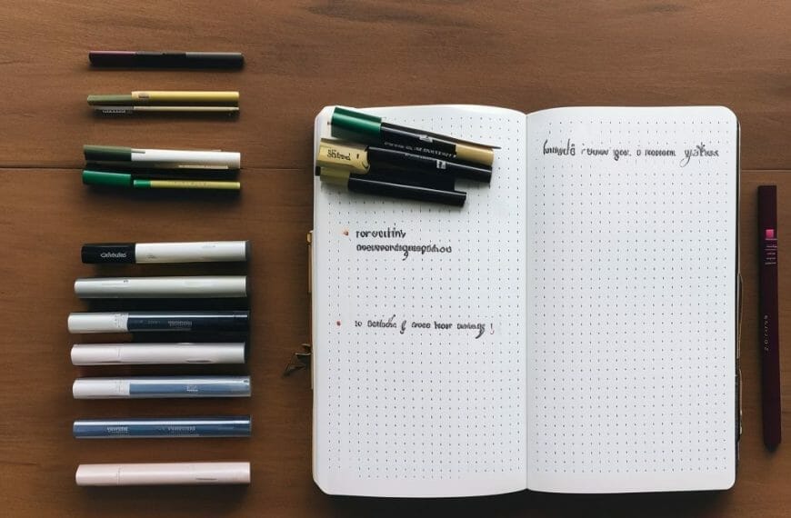 Bullet Journal Setup For Increased Productivity And Creativity