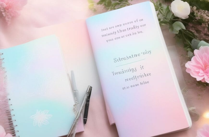 Journal Prompts To Help You Cope With Stress And Anxiety In The Spring