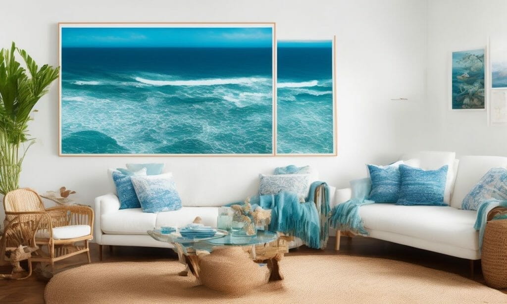 Display Beachy Artwork