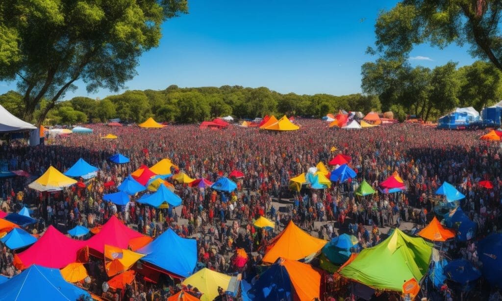 Outdoor Festival or Concert