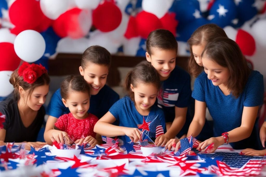 Independence Day Activities at Arts and Crafts