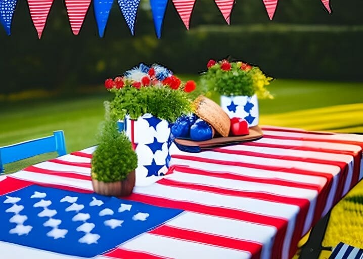 Set the Scene with Patriotic Decorations