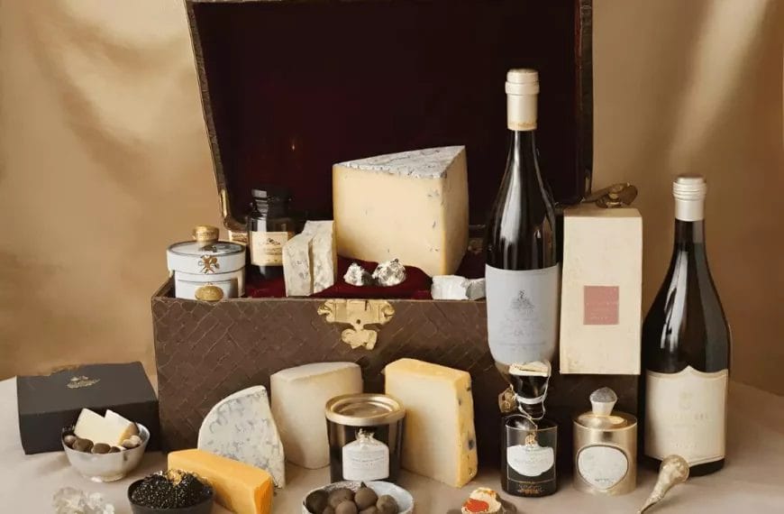 luxury food and drink hampers